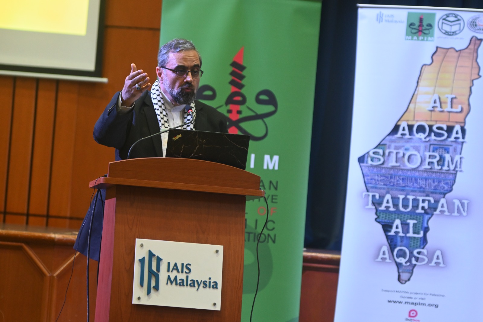 Commemoration of Typhoon Al-Aqsa on 7 October 2024 In Malaysia, Kuala Lumpur 